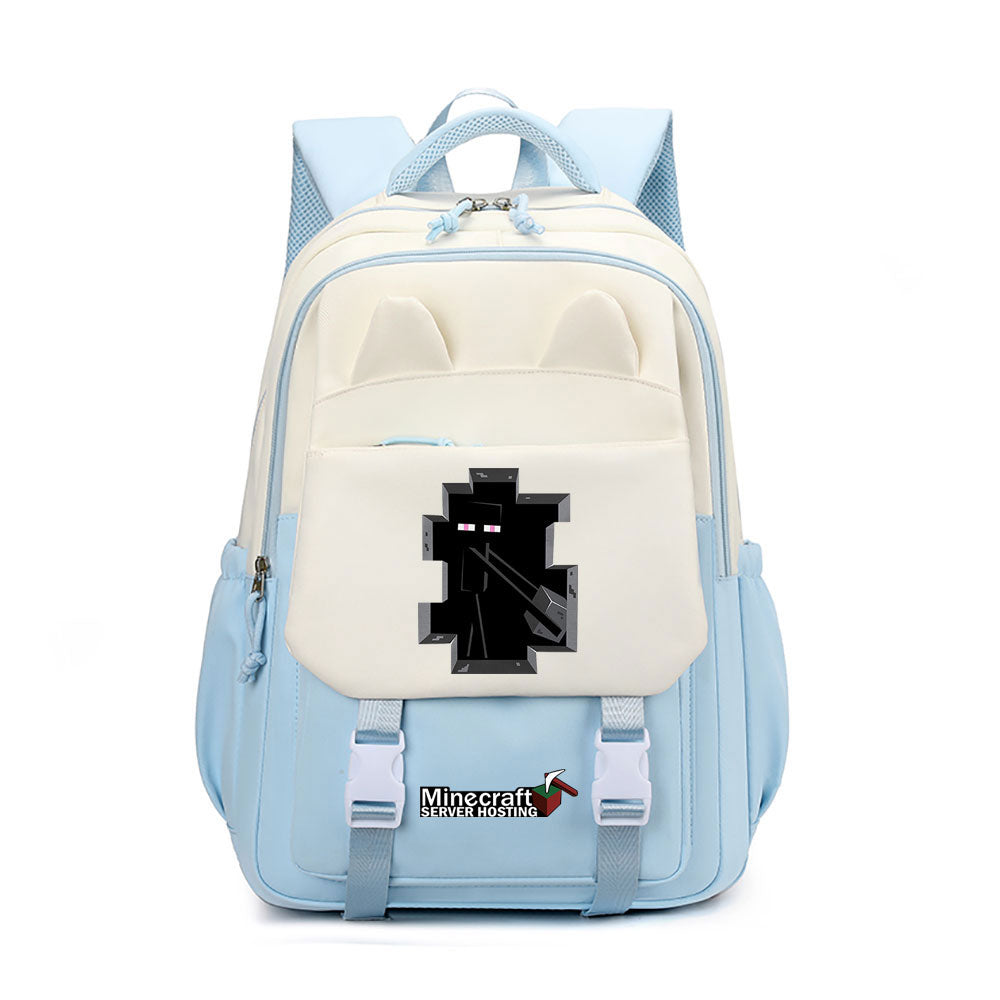 Minecraft Waterproof Backpacks Kids School Bags Teenagers Backpack