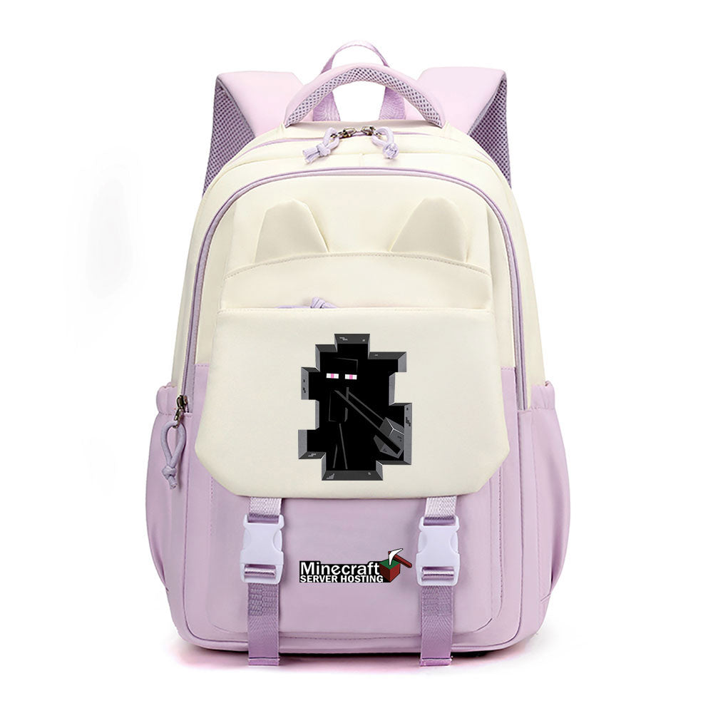 Minecraft Waterproof Backpacks Kids School Bags Teenagers Backpack