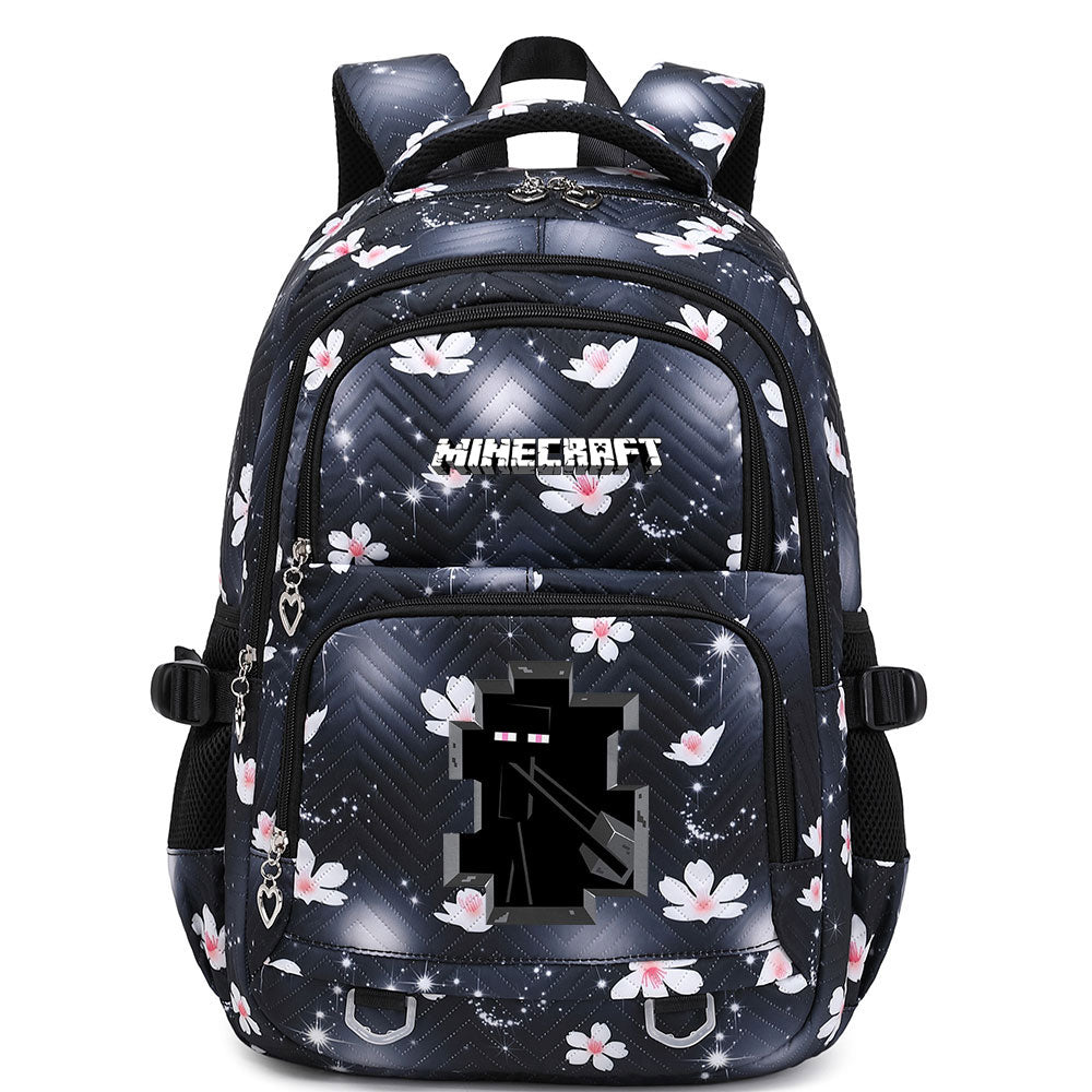Minecraft Waterproof Backpacks Kids School Bags Teenagers Backpack