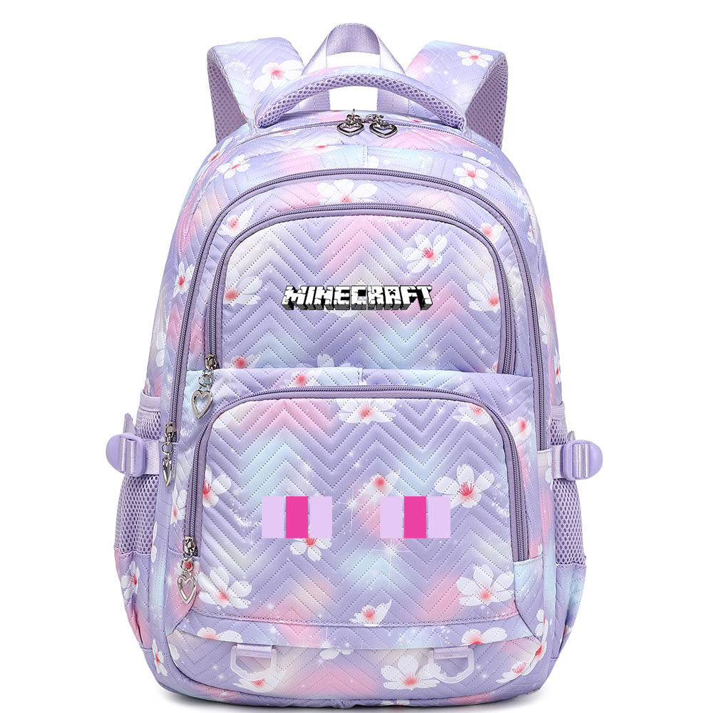 Minecraft Waterproof Backpacks Kids School Bags Teenagers Backpack