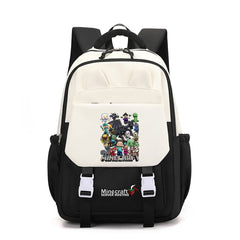 Minecraft Waterproof Backpacks Kids School Bags Teenagers Backpack