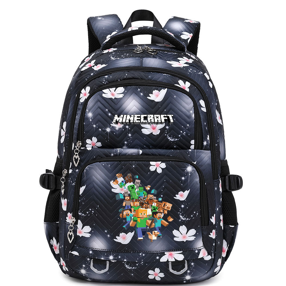 Minecraft Waterproof Backpacks Kids School Bags Teenagers Backpack