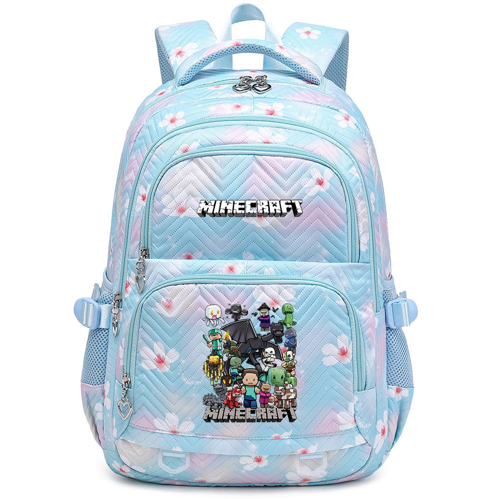 Minecraft Waterproof Backpacks Kids School Bags Teenagers Backpack
