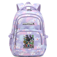 Minecraft Waterproof Backpacks Kids School Bags Teenagers Backpack
