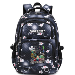 Minecraft Waterproof Backpacks Kids School Bags Teenagers Backpack