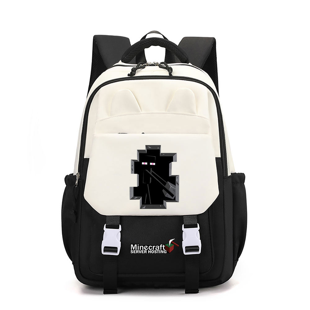 Minecraft Waterproof Backpacks Kids School Bags Teenagers Backpack