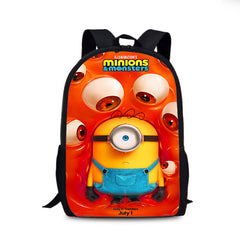 Minions & Monsters Backpack School Sports Bag