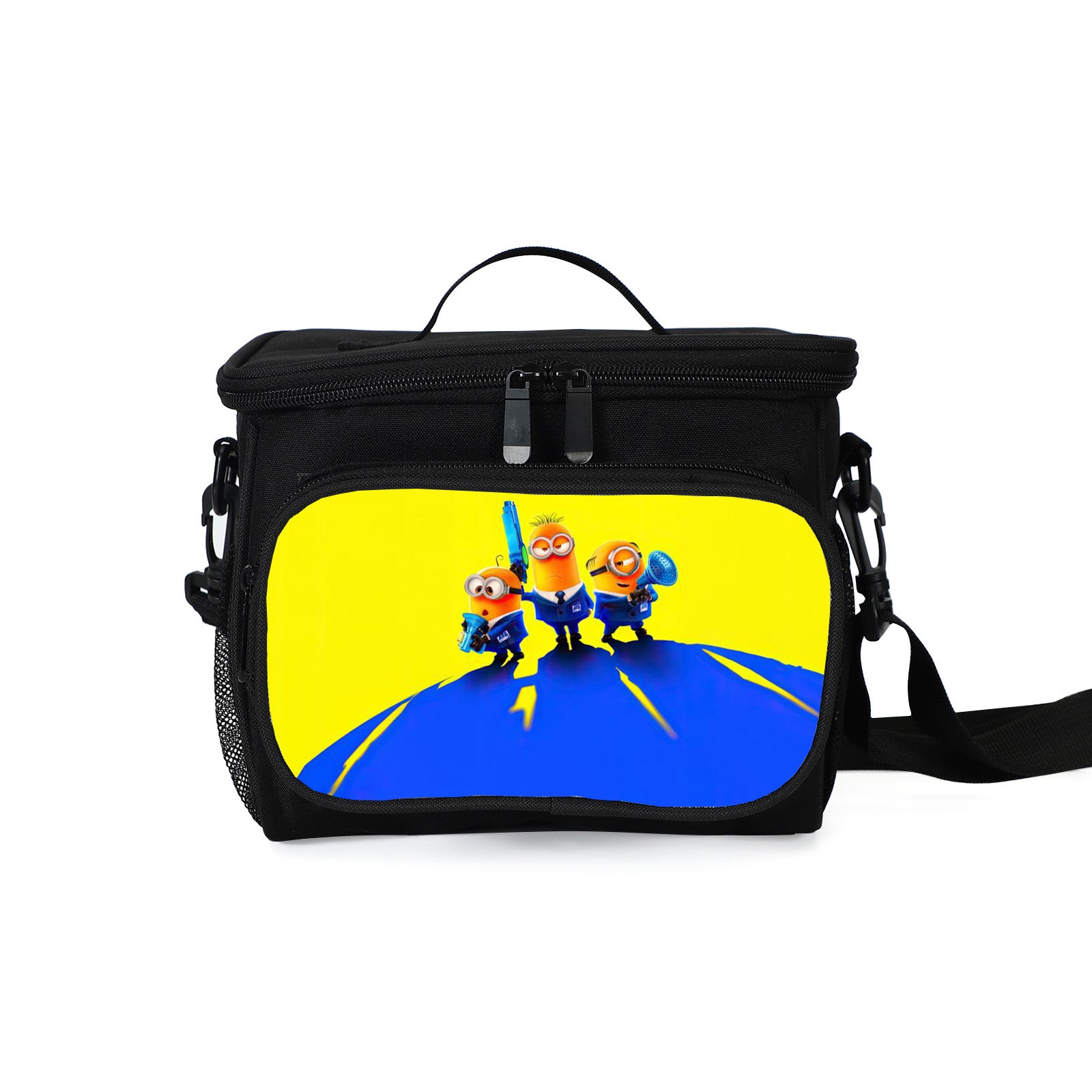 Minions & Monsters Portable Lunch Box School Tote Storage Picnic Bag