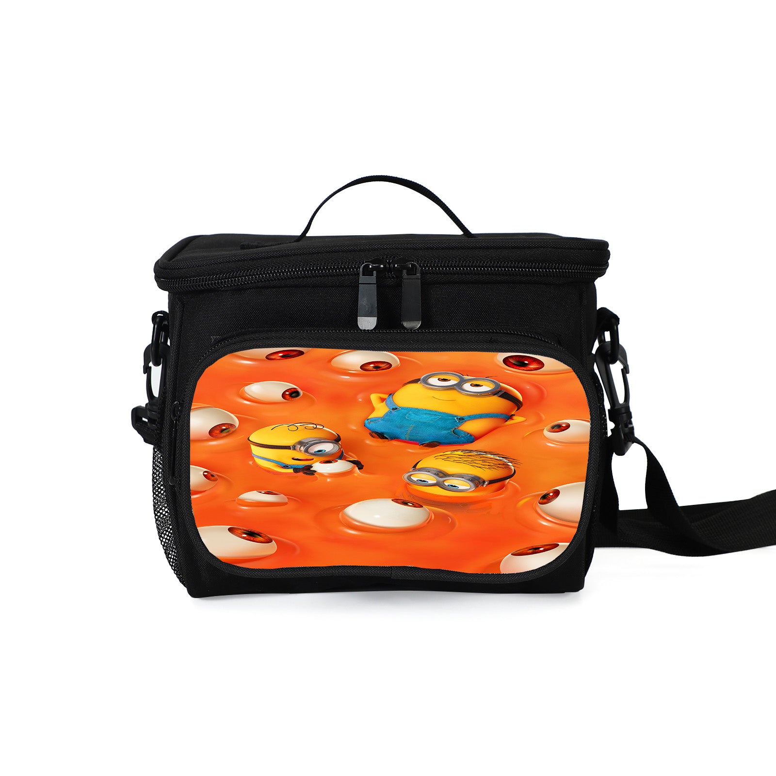 Minions & Monsters Portable Lunch Box School Tote Storage Picnic Bag