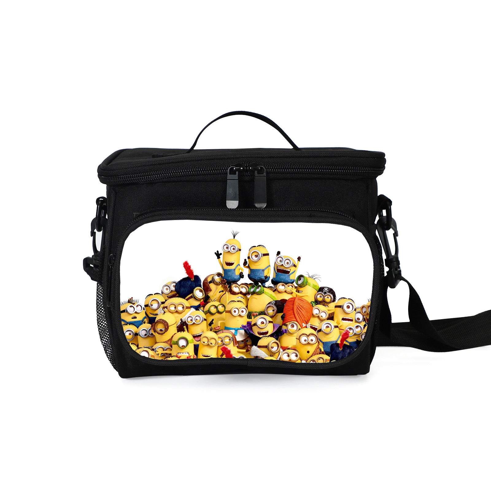 Minions & Monsters Portable Lunch Box School Tote Storage Picnic Bag