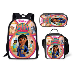 Mira Royal Detective Schoolbag Backpack Lunch Bag Pencil Case 3pcs Set Gift for Kids Students