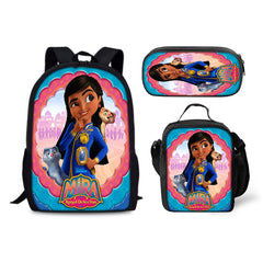 Mira Royal Detective Schoolbag Backpack Lunch Bag Pencil Case 3pcs Set Gift for Kids Students