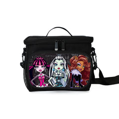 Monster High Portable Lunch Box School Tote Storage Picnic Bag