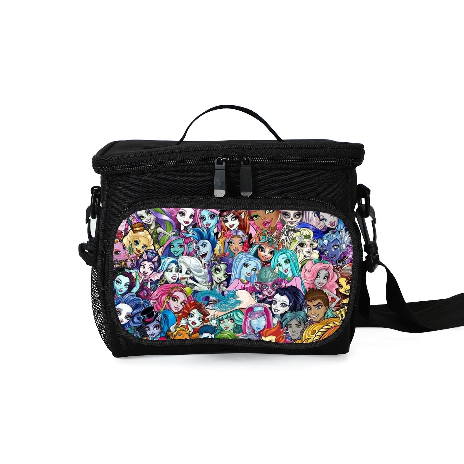Monster High Portable Lunch Box School Tote Storage Picnic Bag