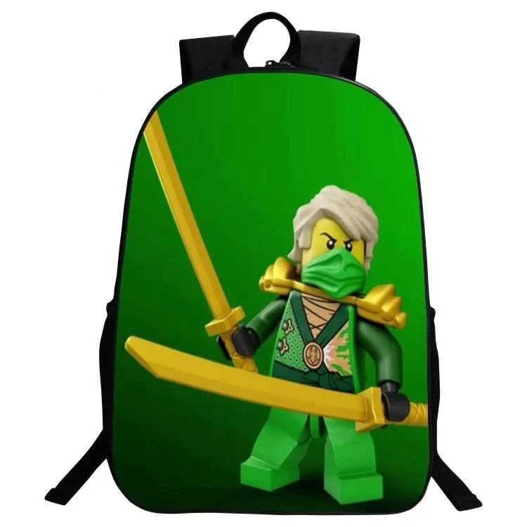 Movie Lego Ninjago  Backpack School Sports Bag