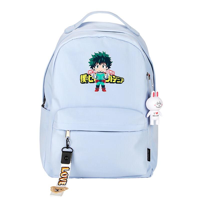 My Hero Academia Cosplay Backpack School Bag Water Proof