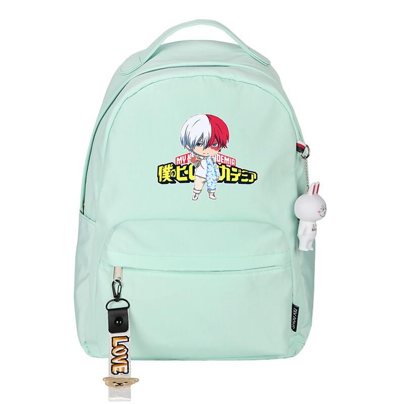 My Hero Academia Cosplay Backpack School Bag Water Proof