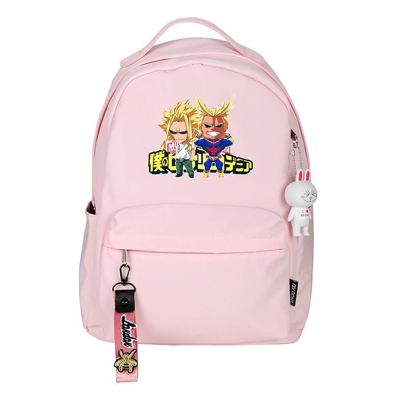 My Hero Academia Cosplay Backpack School Bag Water Proof