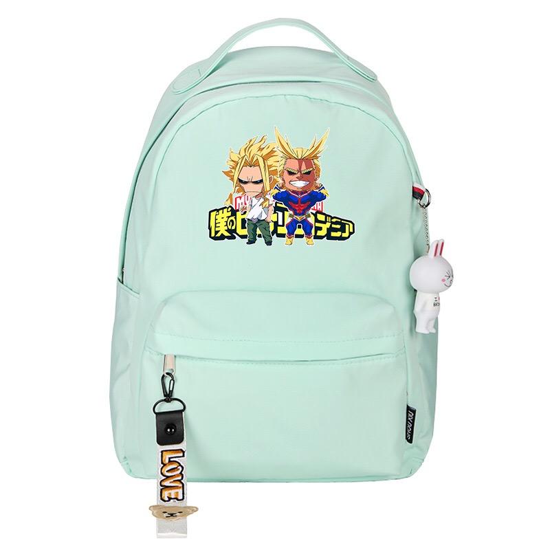 My Hero Academia Cosplay Backpack School Bag Water Proof