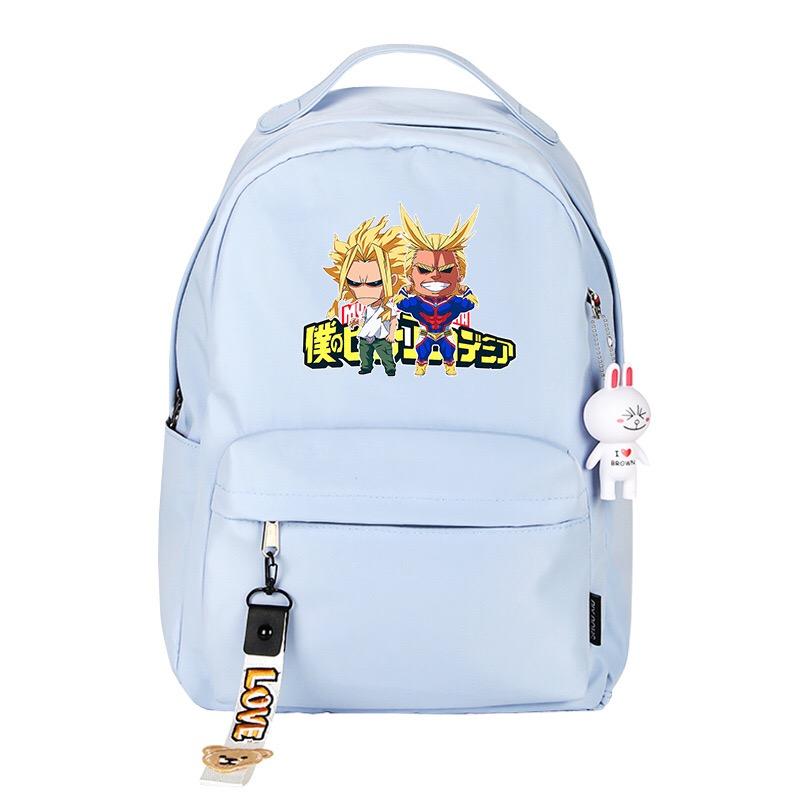 My Hero Academia Cosplay Backpack School Bag Water Proof