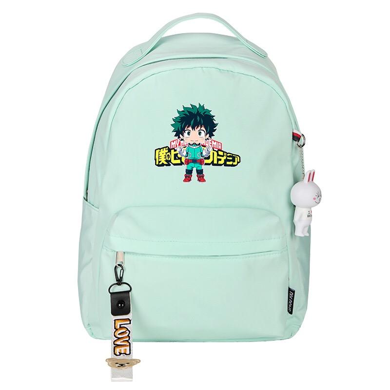 My Hero Academia Cosplay Backpack School Bag Water Proof
