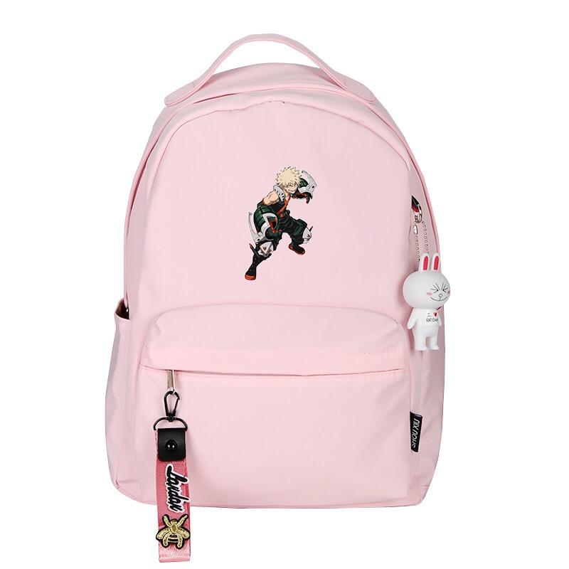 My Hero Academia Cosplay Backpack School Bag Water Proof