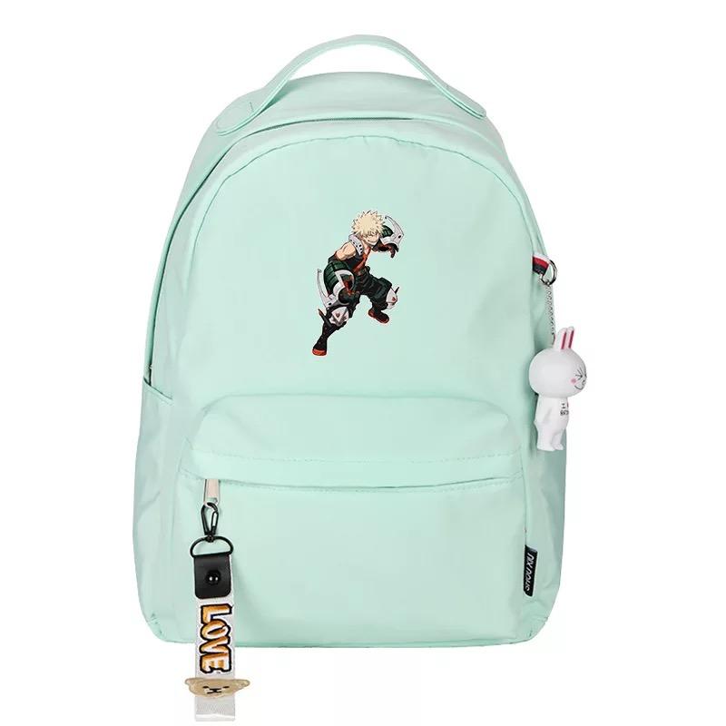 My Hero Academia Cosplay Backpack School Bag Water Proof