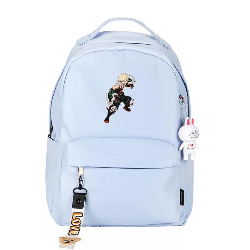 My Hero Academia Cosplay Backpack School Bag Water Proof