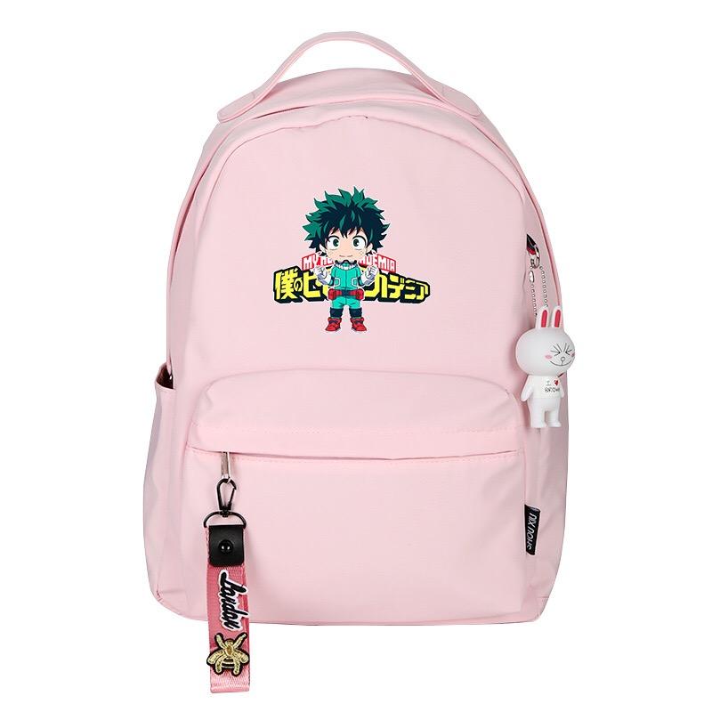 My Hero Academia Cosplay Backpack School Bag Water Proof