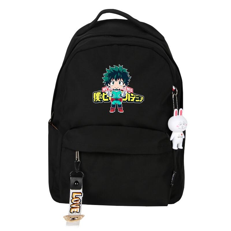 My Hero Academia Cosplay Backpack School Bag Water Proof