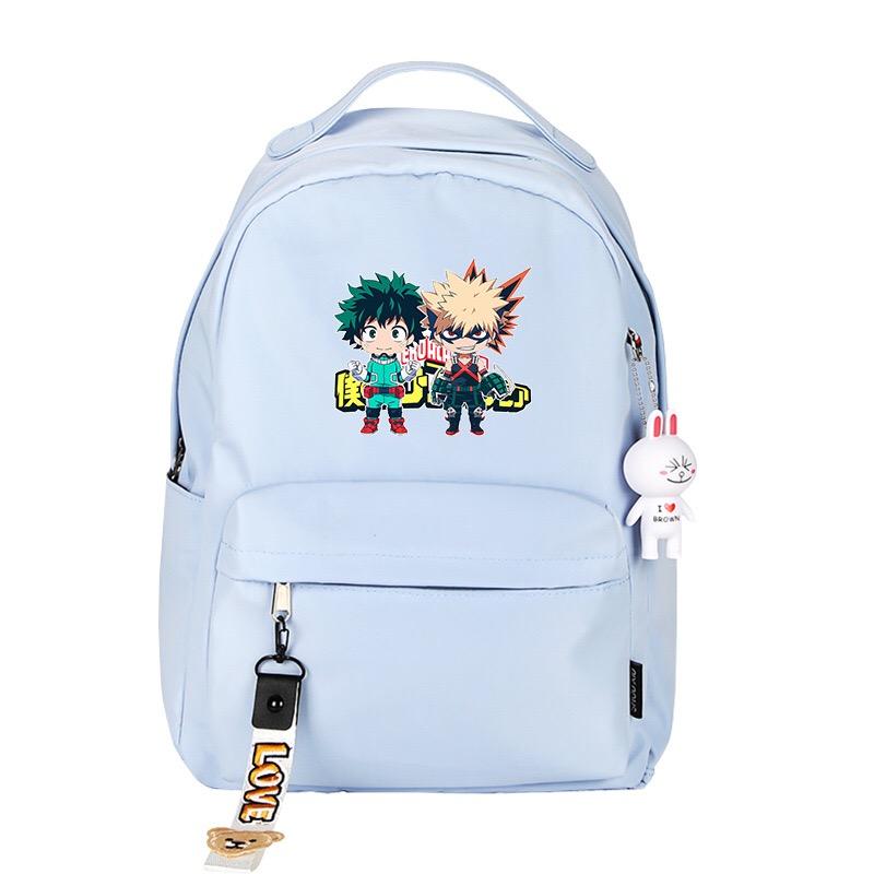 My Hero Academia Cosplay Backpack School Bag Water Proof