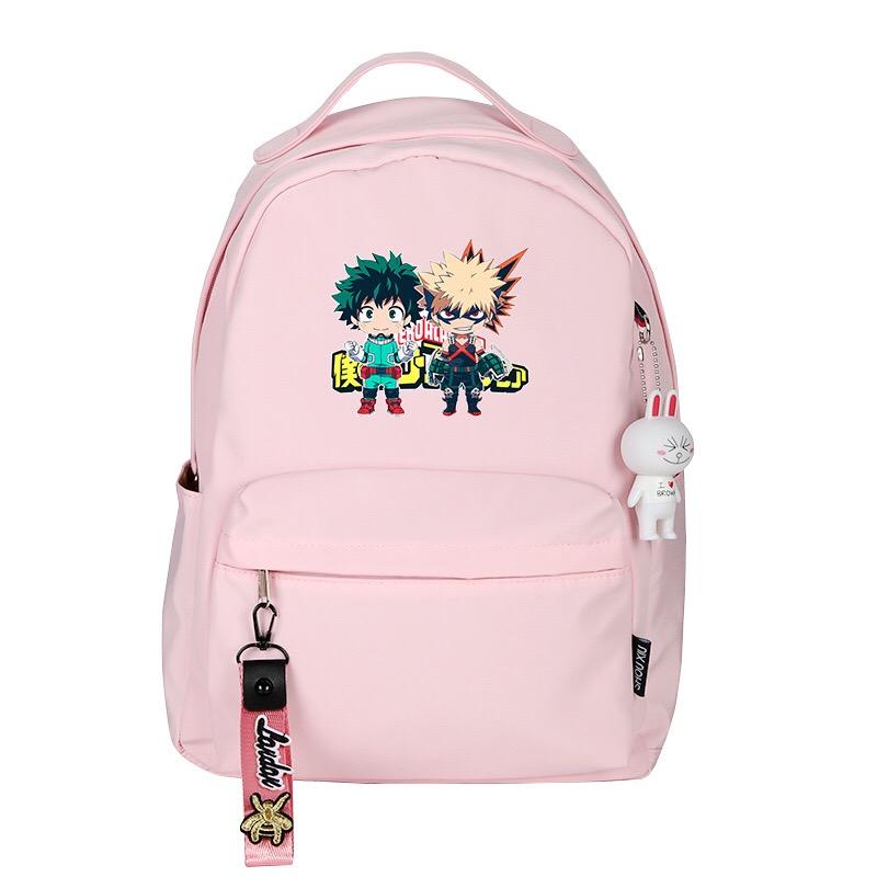 My Hero Academia Cosplay Backpack School Bag Water Proof