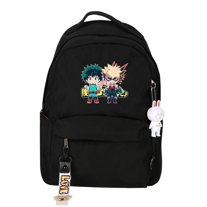 My Hero Academia Cosplay Backpack School Bag Water Proof