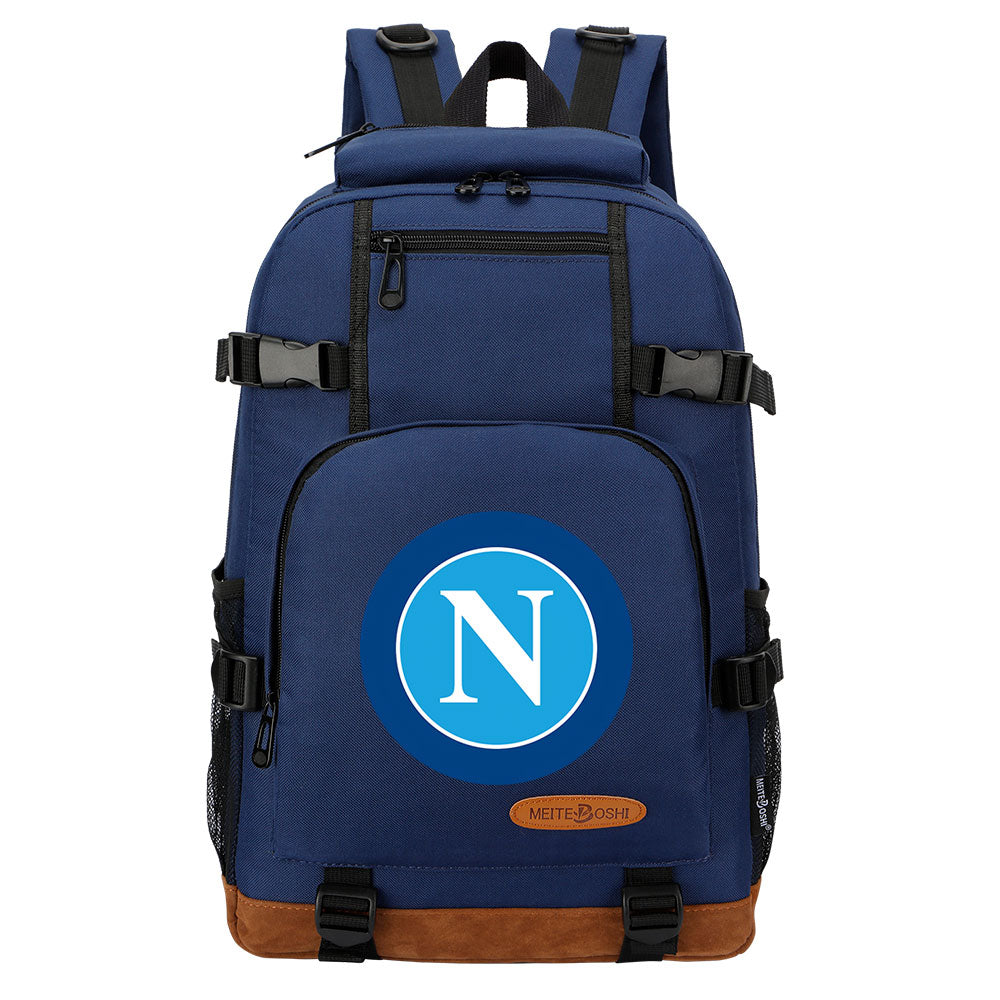 Napoli Football Club School Bookbag Travel Backpack Bags