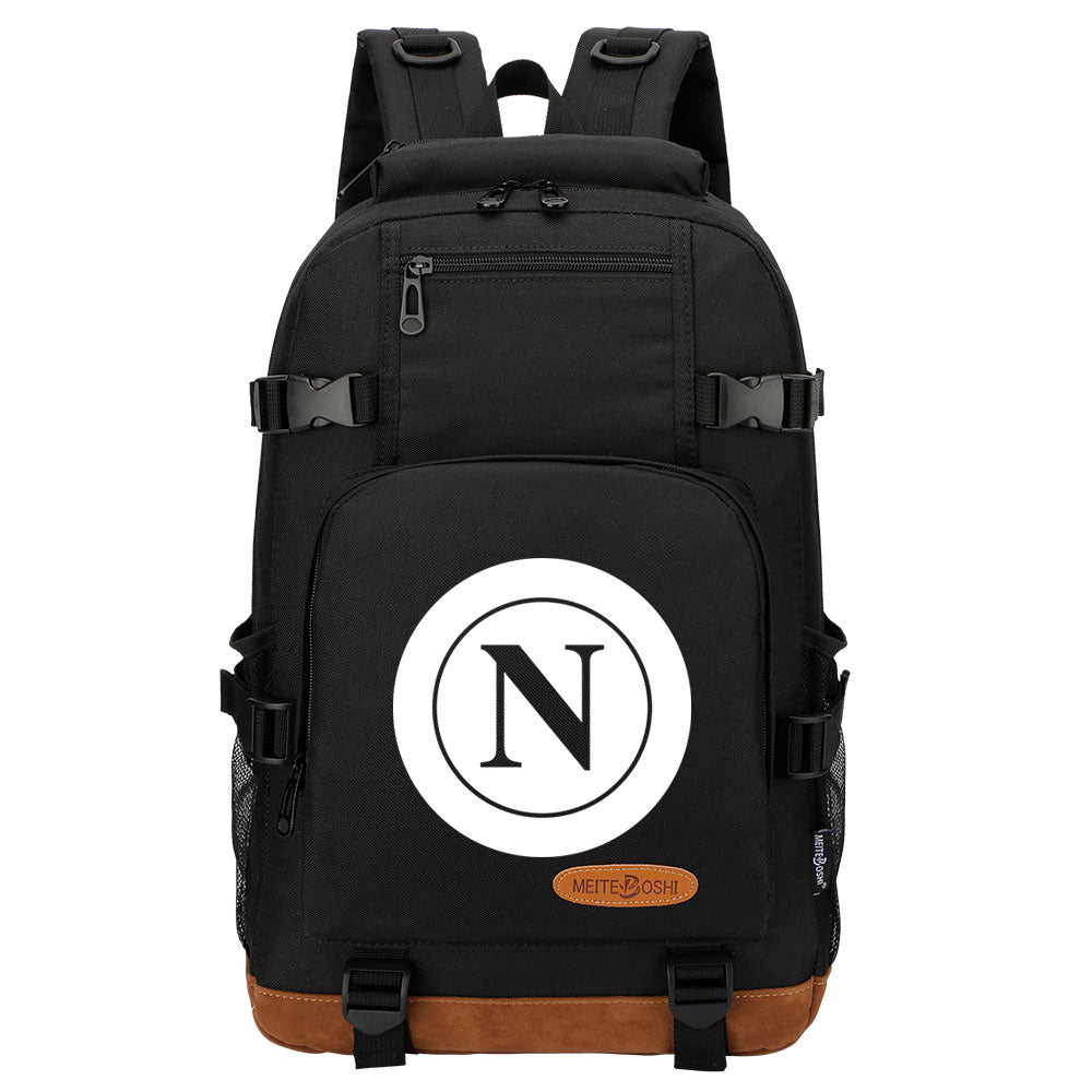 Napoli Football Club School Bookbag Travel Backpack Bags