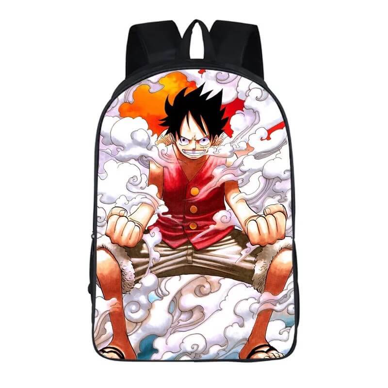 One Piece Monkey D. Luffy  Cosplay Backpack School Notebook Bag