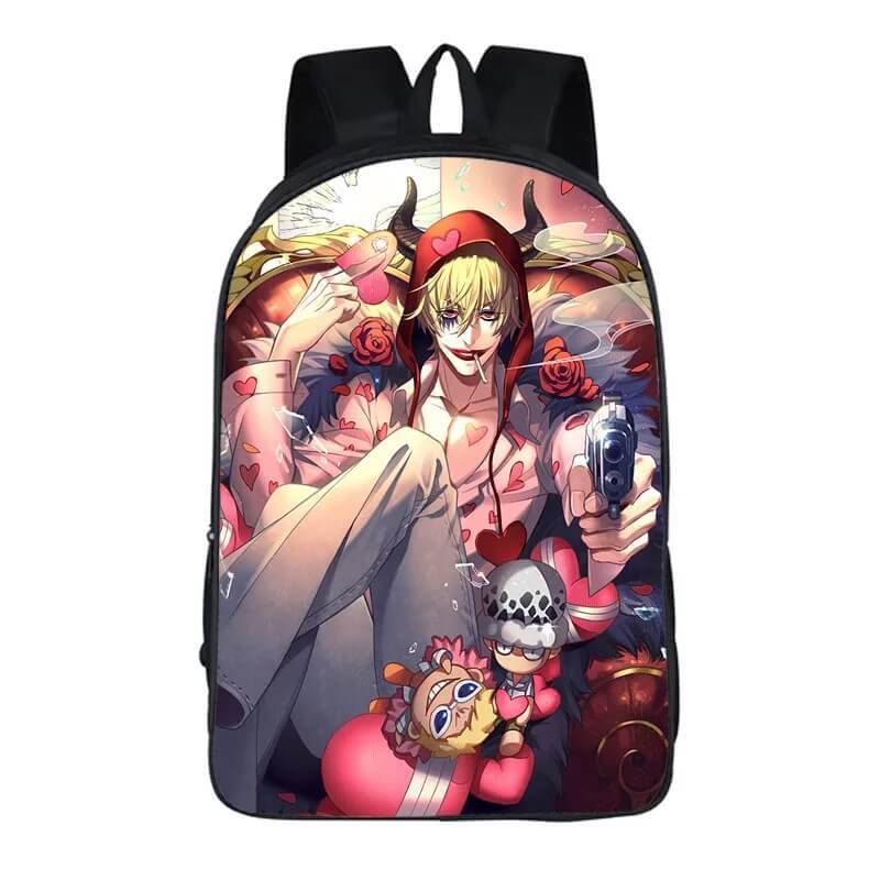 One Piece Monkey D. Luffy  Cosplay Backpack School Notebook Bag