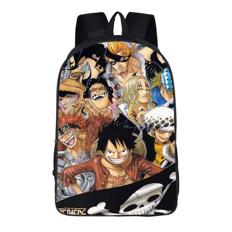 One Piece Monkey D. Luffy  Cosplay Backpack School Notebook Bag