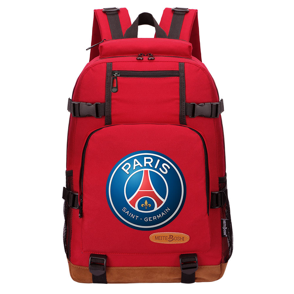 Paris Saint Germain Football Club School Bookbag Travel Backpack Bags