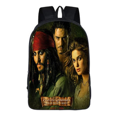 Pirates of the Caribbean Backpack School Sports Bag