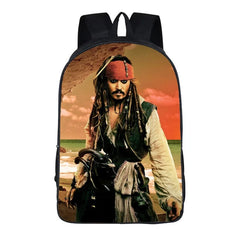 Pirates of the Caribbean Backpack School Sports Bag