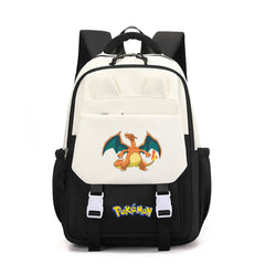 Pokemon Charizard Waterproof Backpacks Kids School Bags Teenagers Backpack