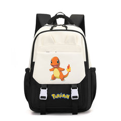 Pokemon Charmander Waterproof Backpacks Kids School Bags Teenagers Backpack