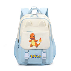 Pokemon Charmander Waterproof Backpacks Kids School Bags Teenagers Backpack