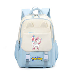 Pokemon Fennekin Waterproof Backpacks Kids School Bags Teenagers Backpack