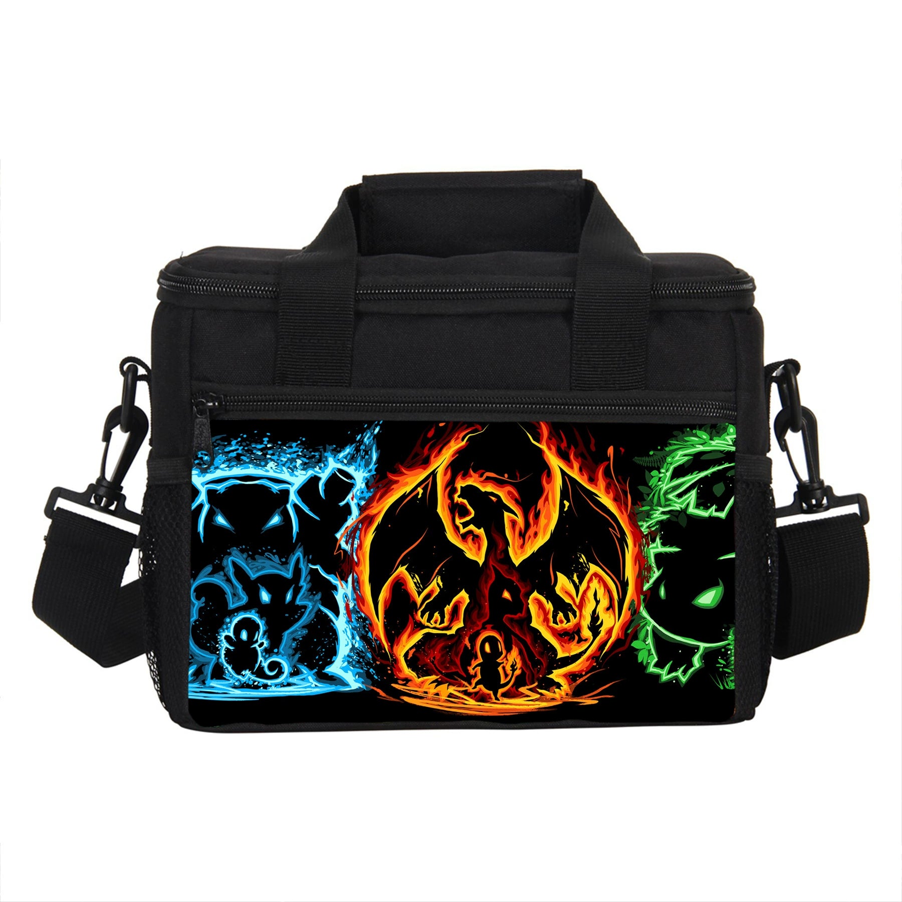 Pokemon Pikachu Portable Lunch Box School Tote Storage Picnic Bag