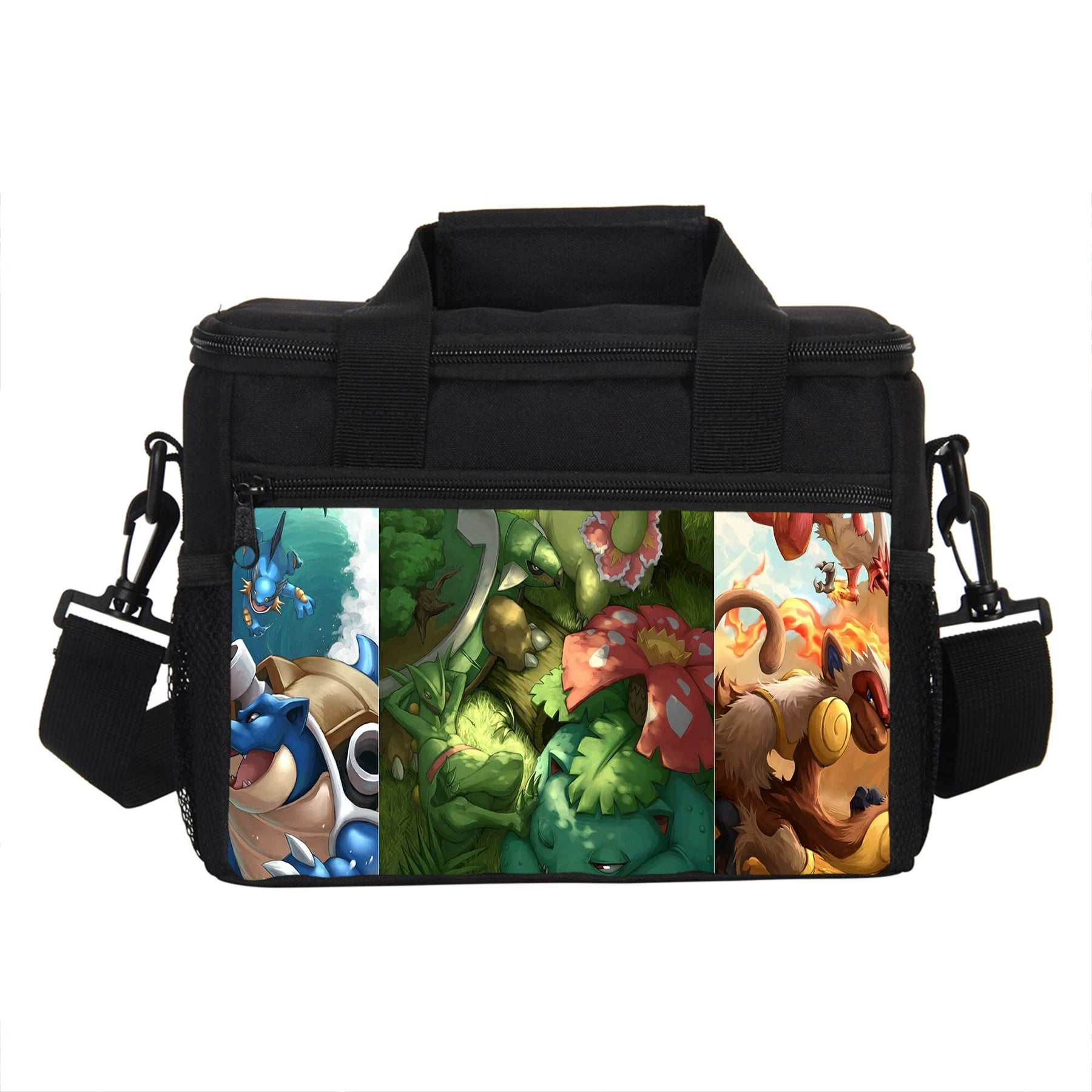 Pokemon Pikachu Portable Lunch Box School Tote Storage Picnic Bag