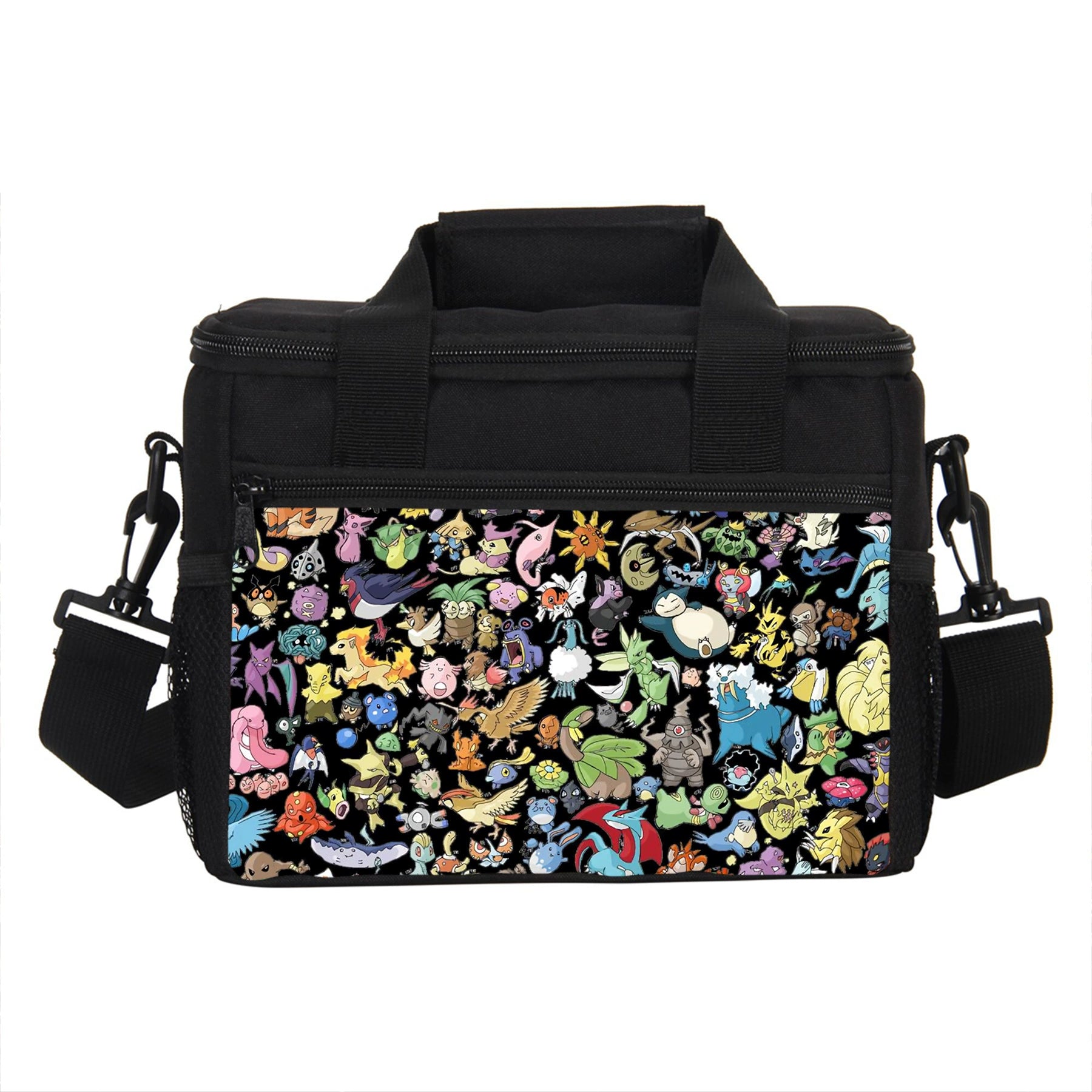 Pokemon Pikachu Portable Lunch Box School Tote Storage Picnic Bag