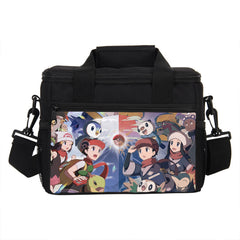Pokemon Pikachu Portable Lunch Box School Tote Storage Picnic Bag