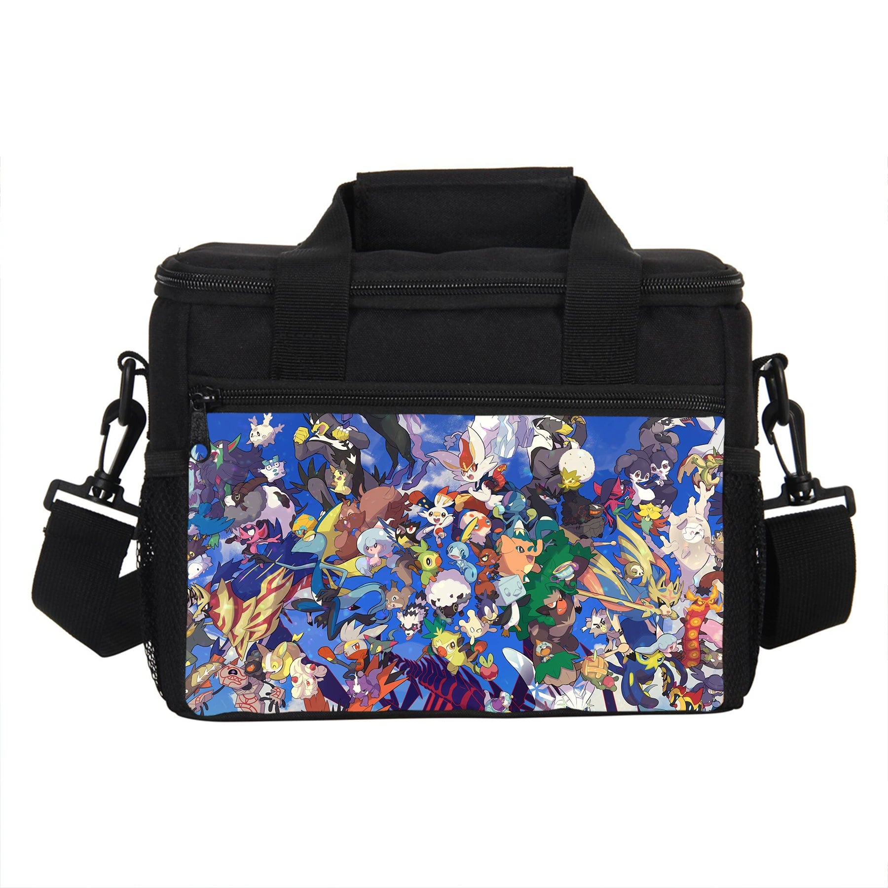 Pokemon Pikachu Portable Lunch Box School Tote Storage Picnic Bag
